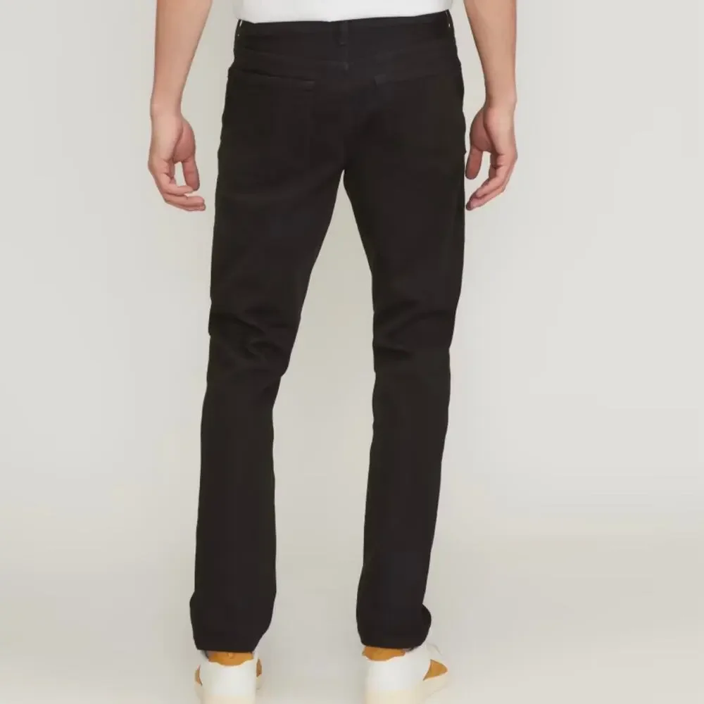 Everlane Uniform Men's The Slim 4-Way Stretch Jean 32x34 Black Organic